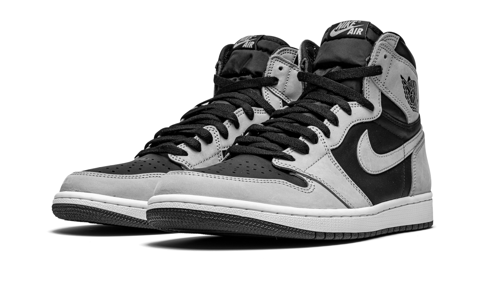 jordan 1 retro high shadow 2 0+555088-035+diagnol left view