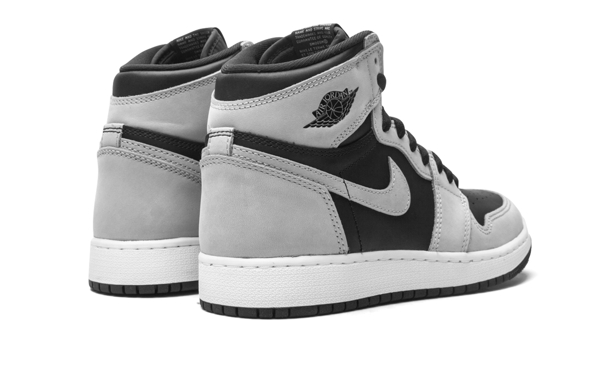 jordan 1 retro high shadow 2 0 gs+575441-035+diagnol right behind view