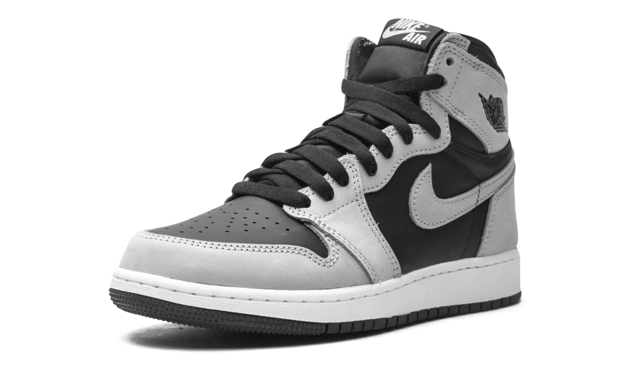 jordan 1 retro high shadow 2 0 gs+575441-035+left diagnol single view