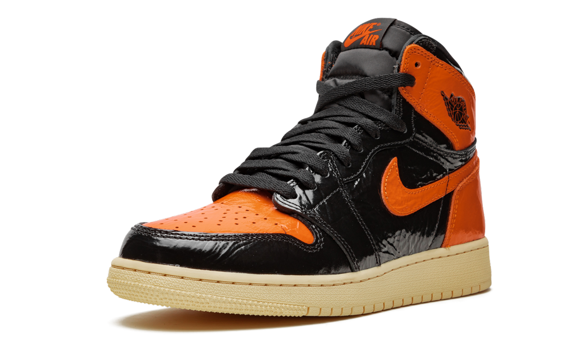 jordan 1 retro high shattered backboard 3 0 gs+575441-028+left diagnol single view