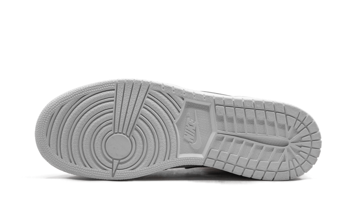 jordan 1 retro high silver medal gs+705300-602+bottom view