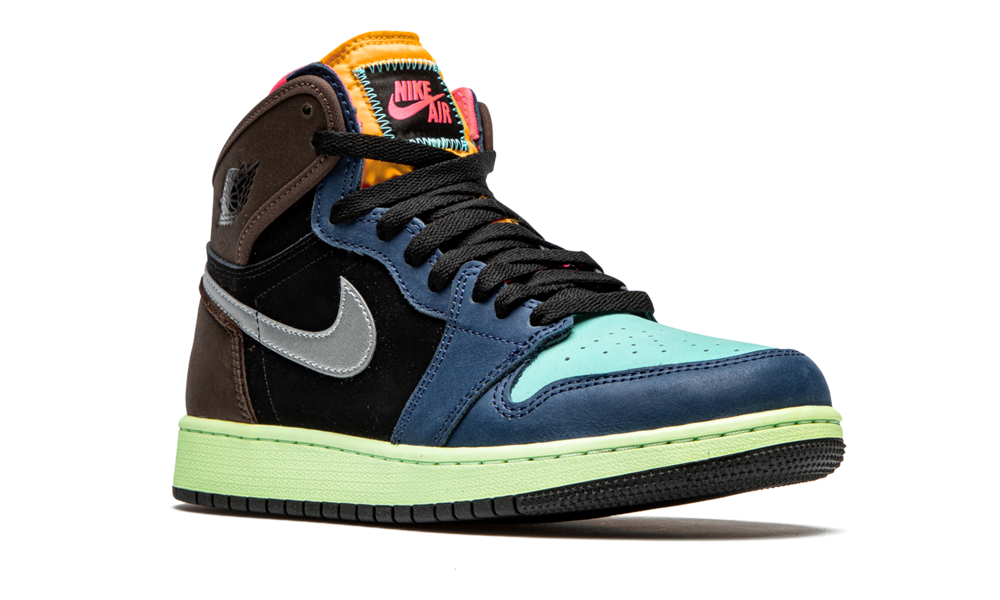 jordan 1 retro high tokyo bio hack gs+575441-201+diagnol right view