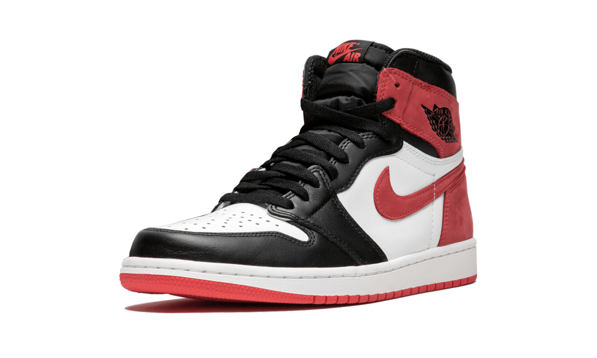 jordan 1 retro high track red+555088-112+left diagnol single view