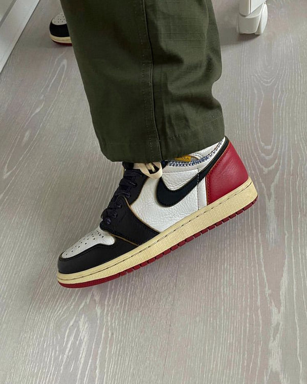 Jordan 1 Retro High Union Los Angeles Black Toe, Lifestyle View 4, SKU BV1300-106