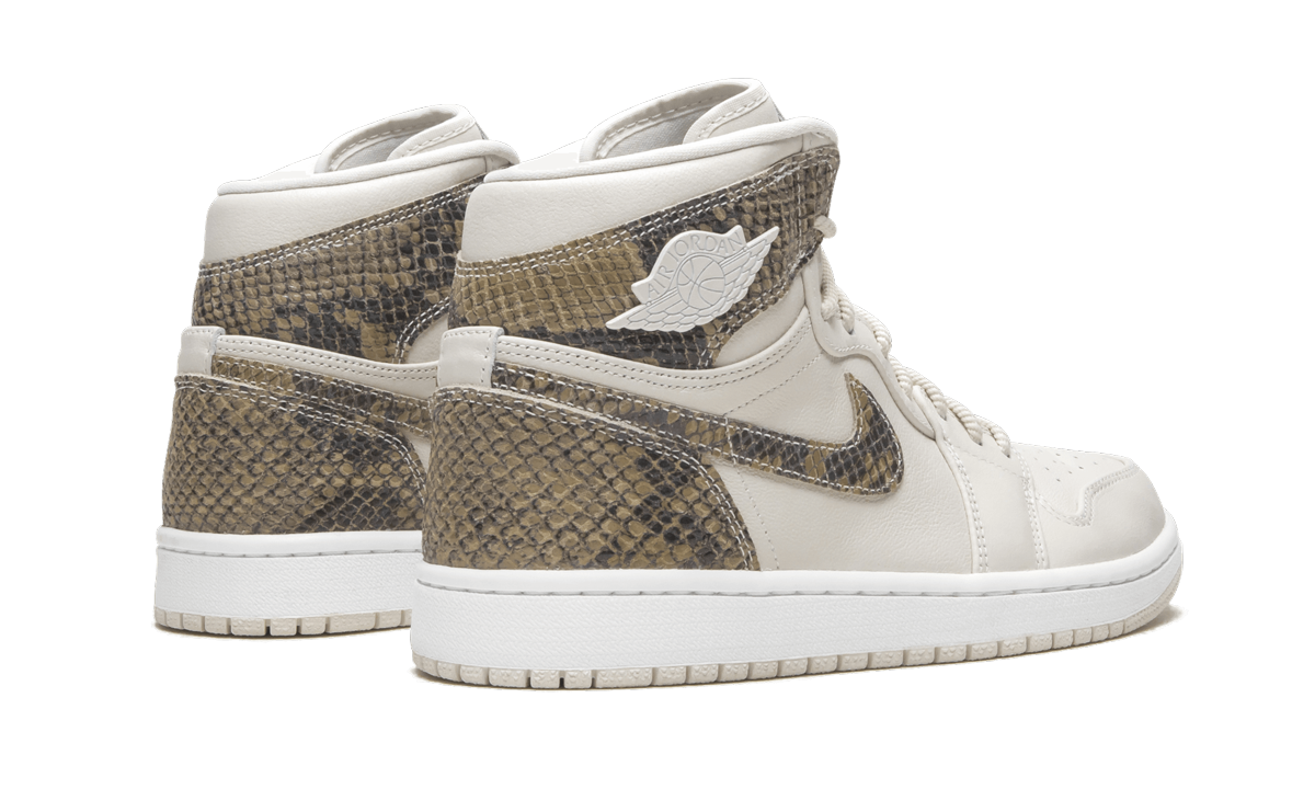 jordan 1 retro high white snake women s+AH7389-004+diagnol right behind view