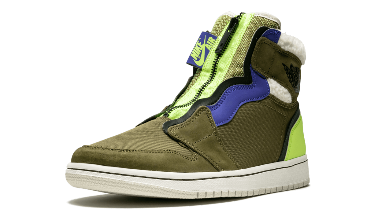 jordan 1 retro high zip utility pack women s+AV3723-300+left diagnol single view