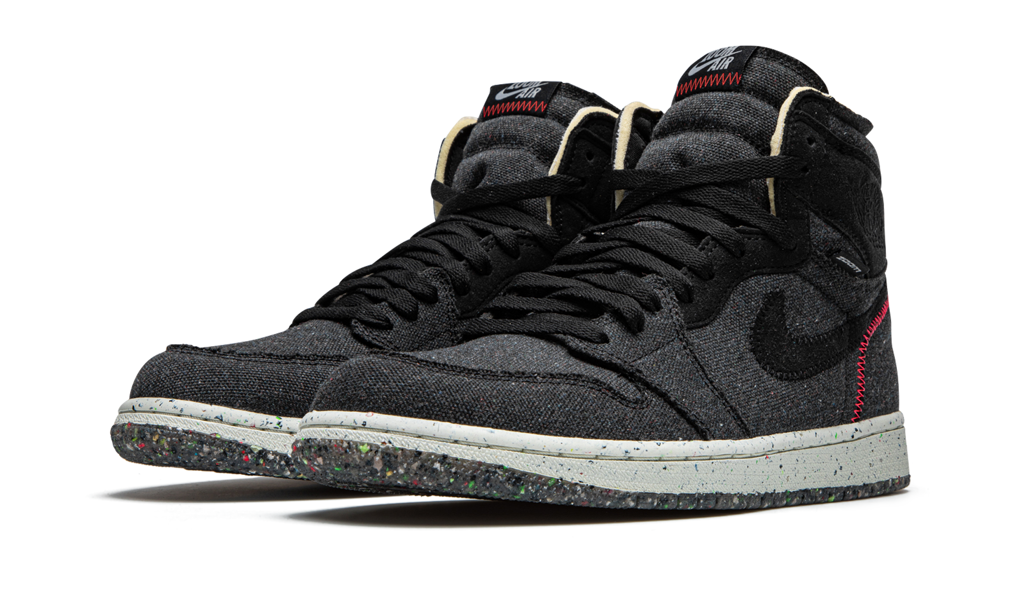 jordan 1 retro high zoom crater+CW2414-001+diagnol left view