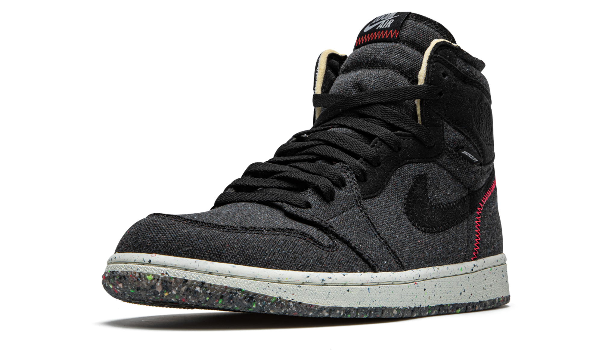 jordan 1 retro high zoom crater+CW2414-001+left diagnol single view
