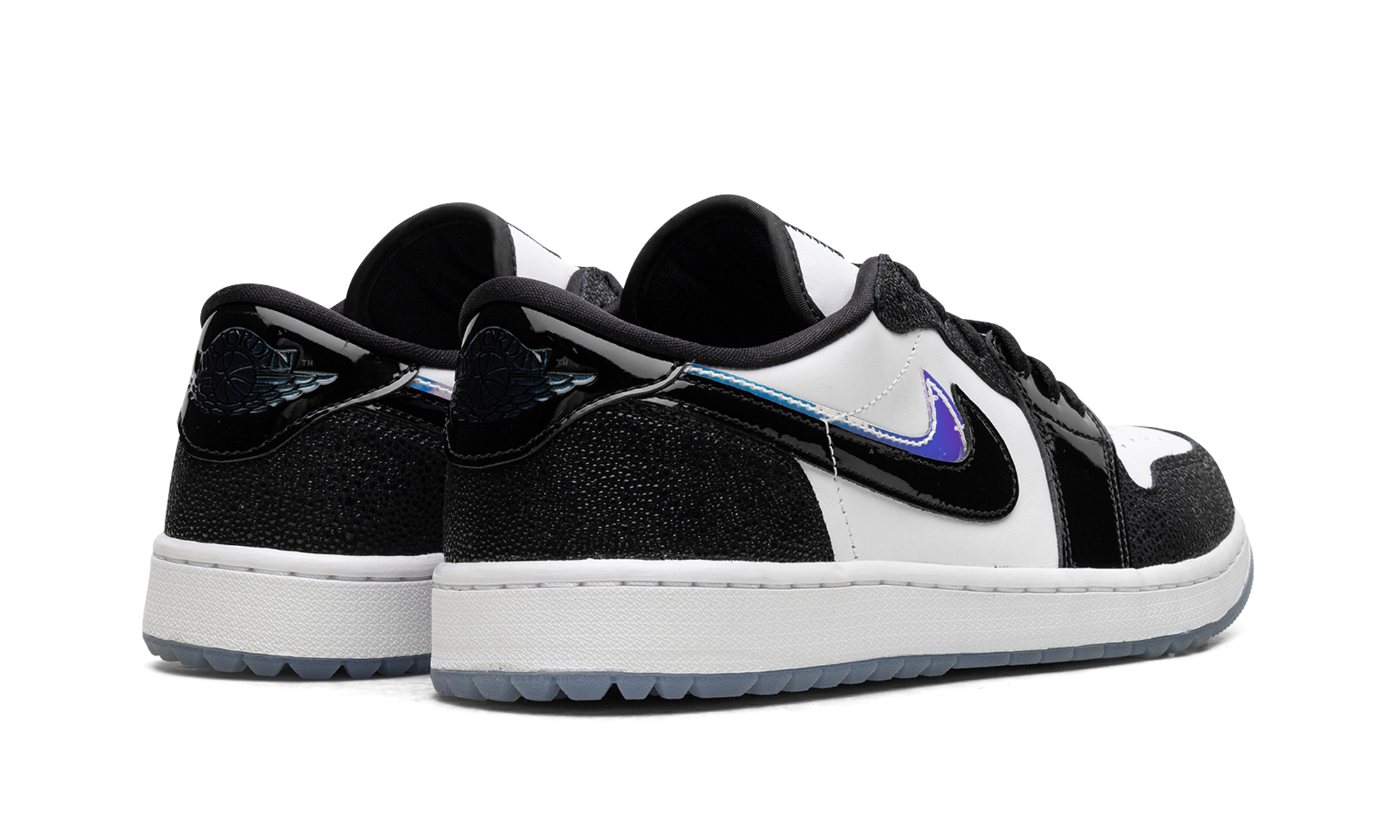 jordan 1 retro low golf endless pursuit pack+FZ4159-100+diagnol right behind view