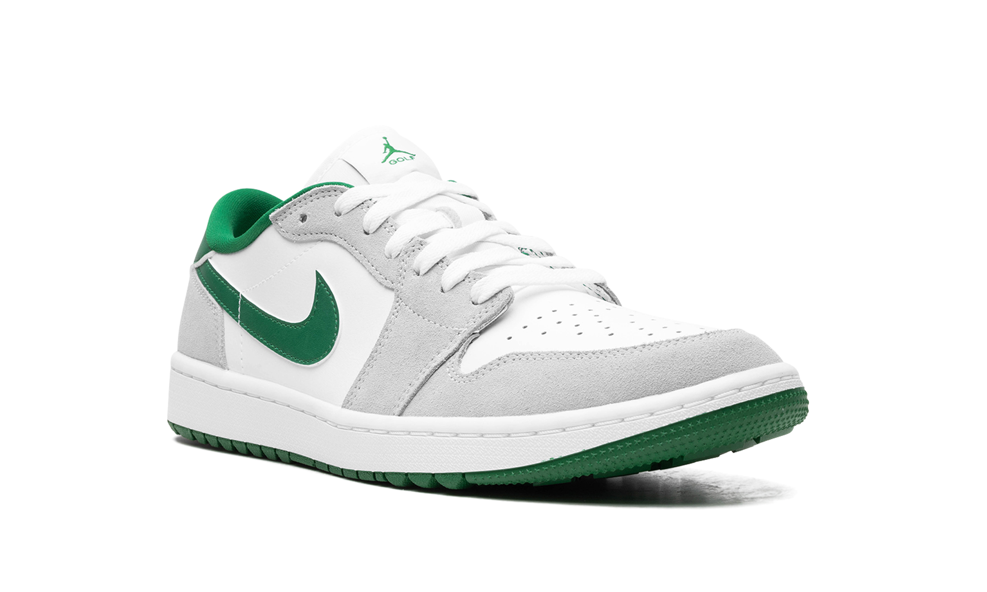 jordan 1 retro low golf pine green+DD9315-112+diagnol right view
