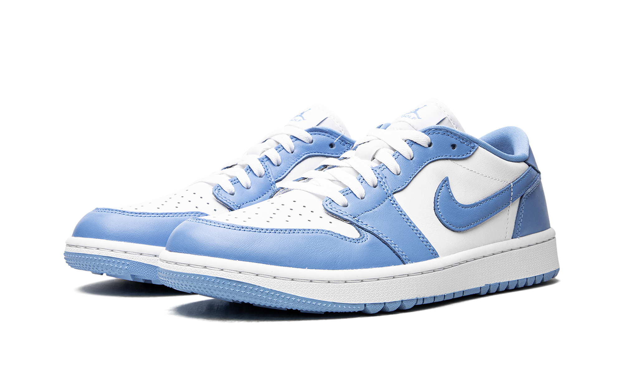 jordan 1 retro low golf unc+DD9315-100+diagnol left view