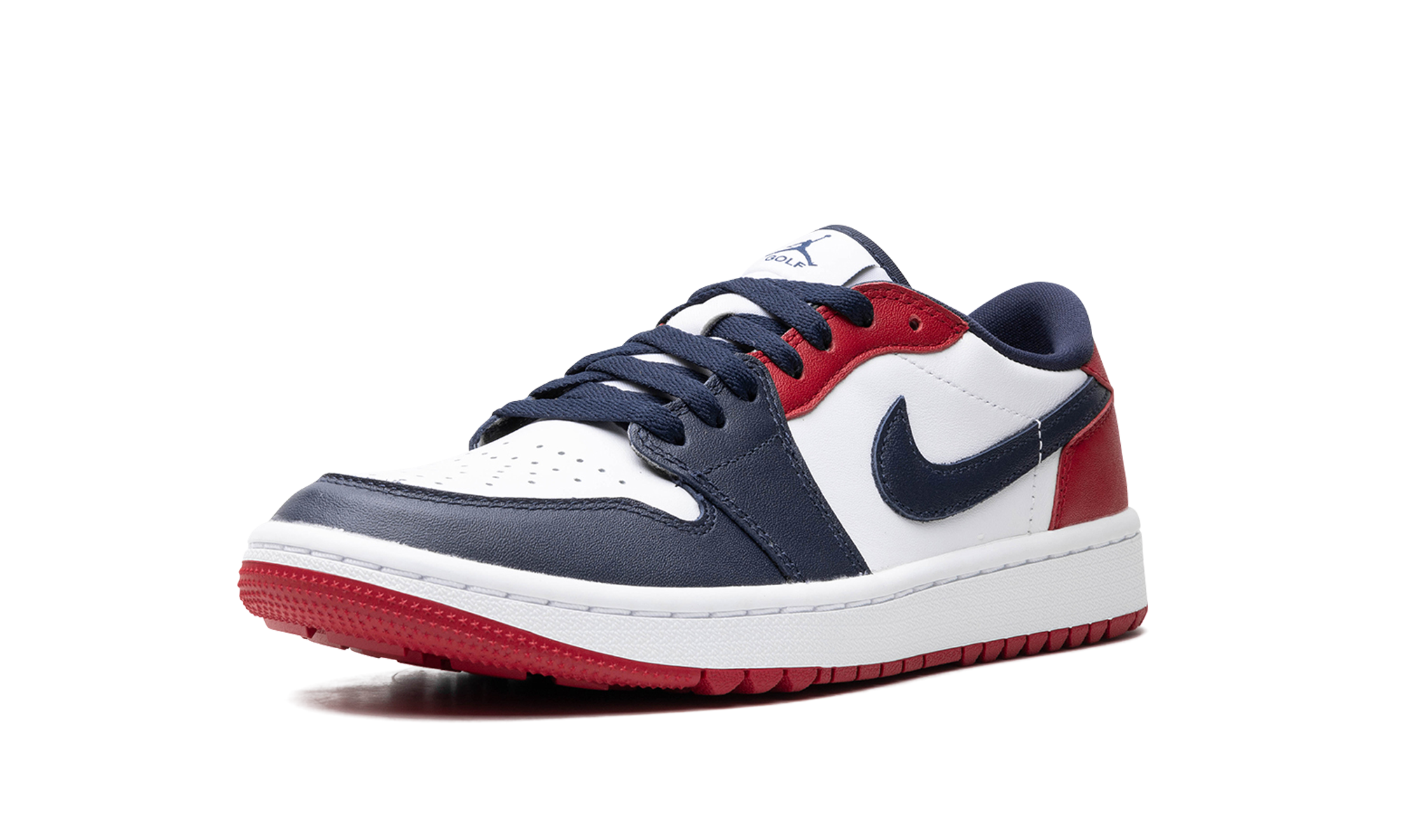 jordan 1 retro low golf usa+DD9315-113+left diagnol single view