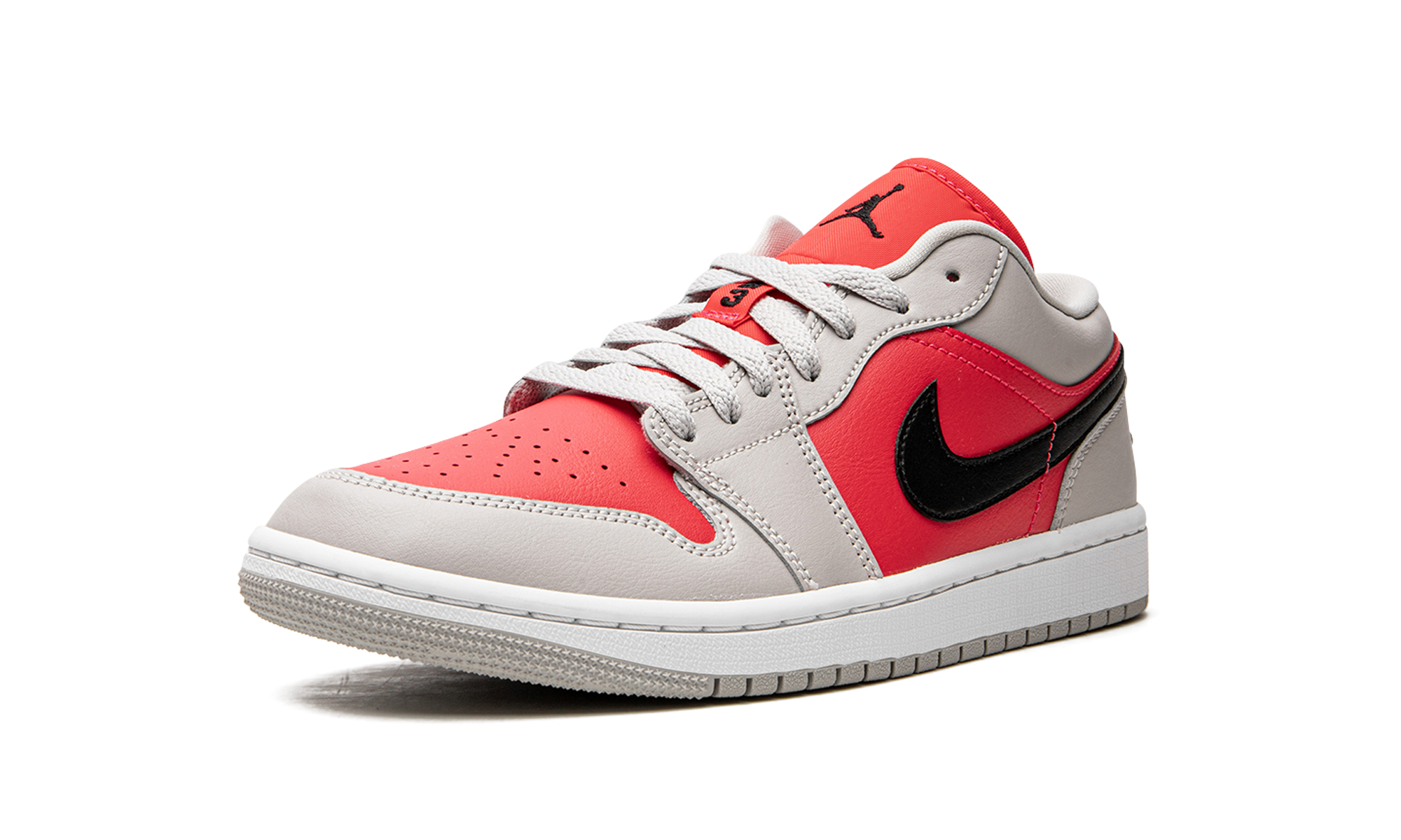 jordan 1 retro low light iron ore siren red women s+DC0774-060+left diagnol single view