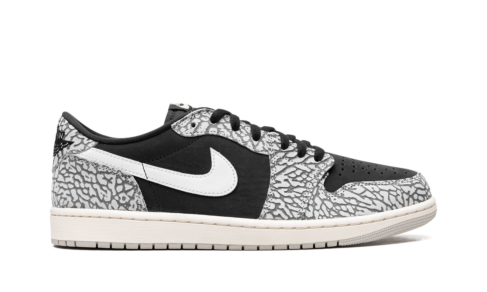 jordan 1 retro low og black cement+CZ0790-001+right view