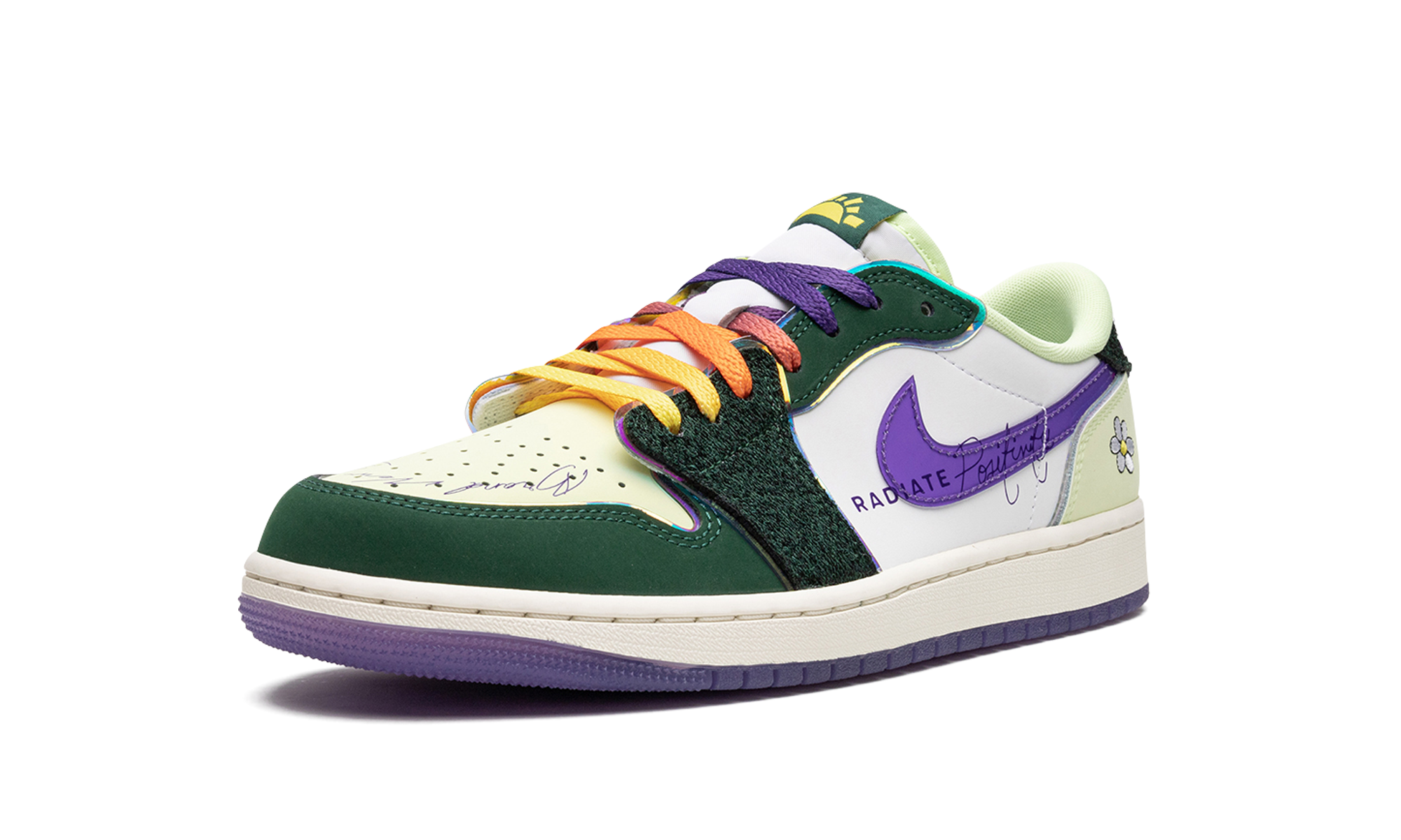jordan 1 retro low og doernbecher 2023+FD9665-351+left diagnol single view