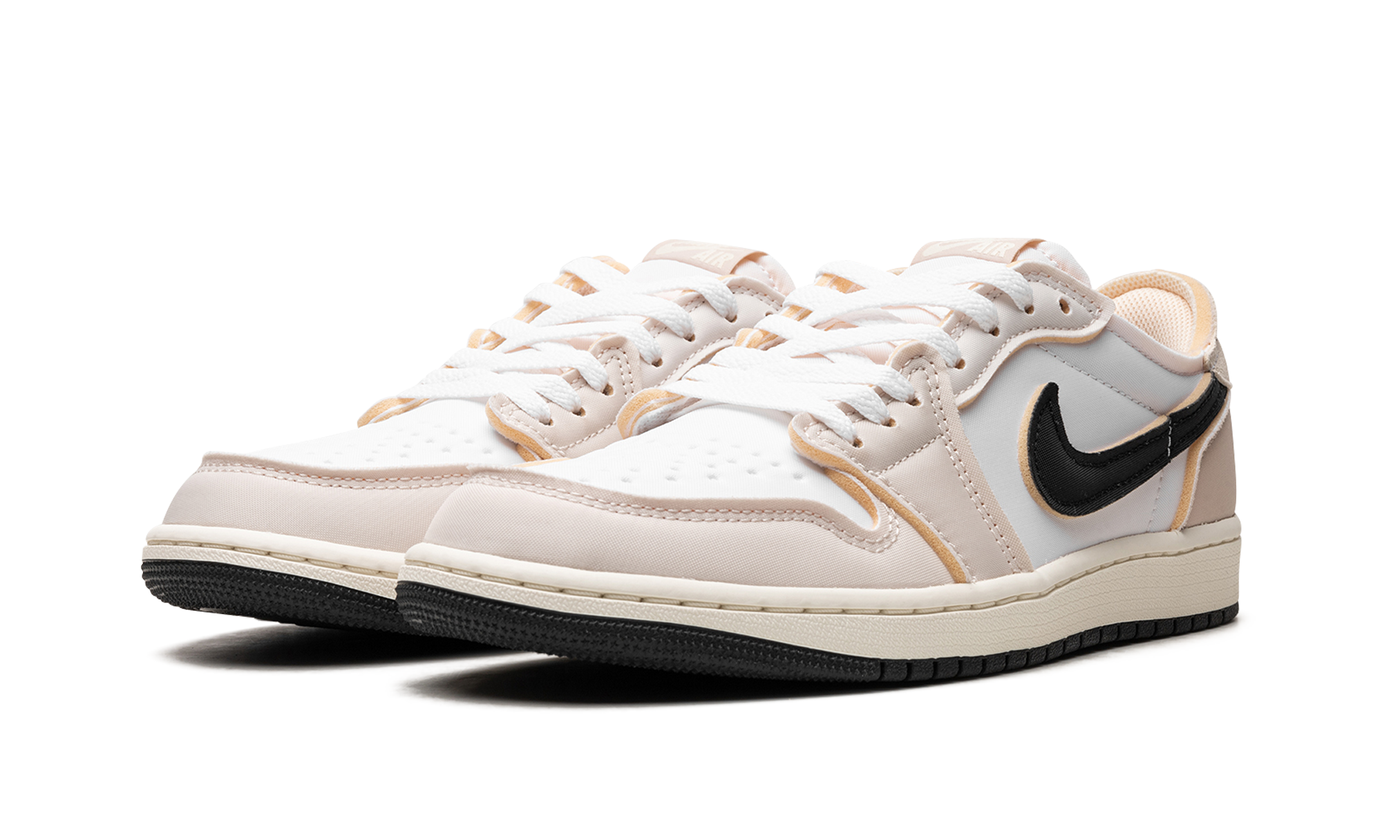 jordan 1 retro low og ex coconut milk+DV0982-100+diagnol left view