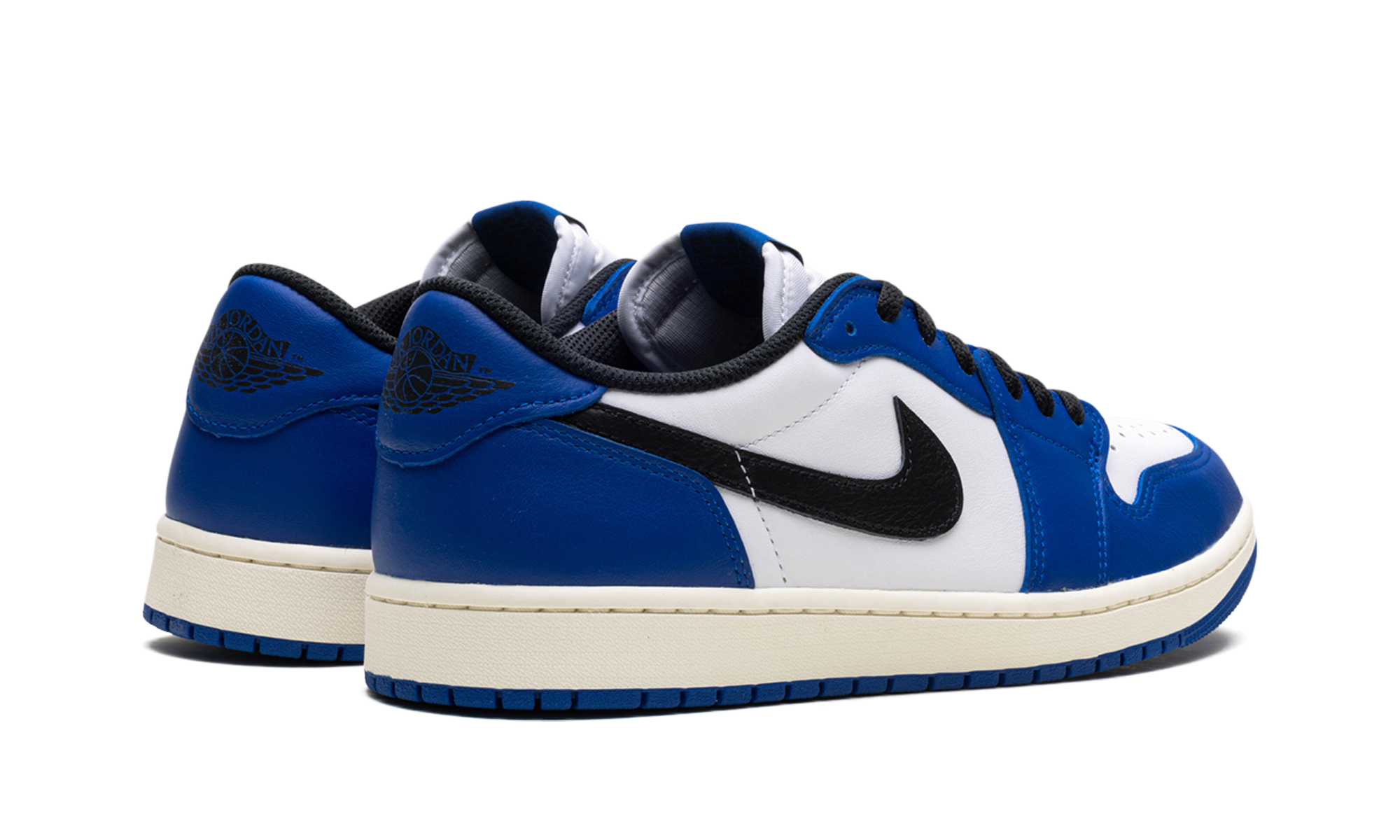 jordan 1 retro low og game royal+CZ0790-140+diagnol right behind view