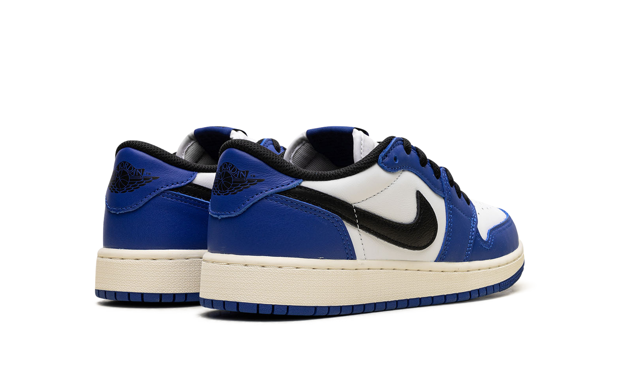 jordan 1 retro low og game royal gs+CZ0858-140+diagnol right behind view