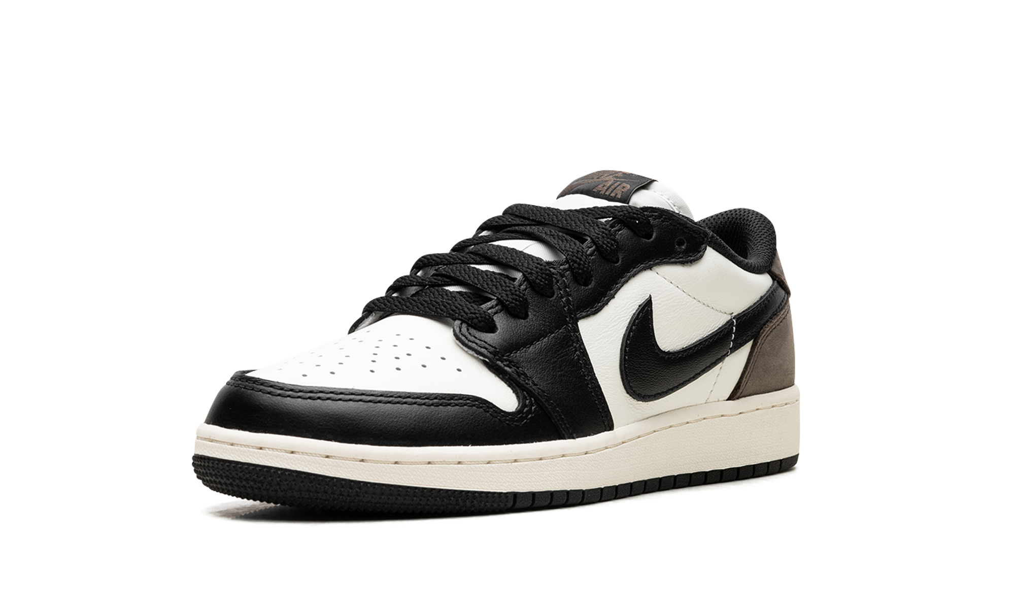 jordan 1 retro low og mocha gs+CZ0858-102+left diagnol single view