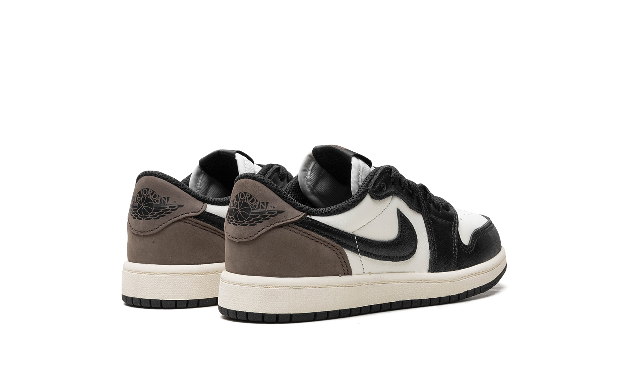jordan 1 retro low og mocha ps+FQ5436-102+diagnol right behind view