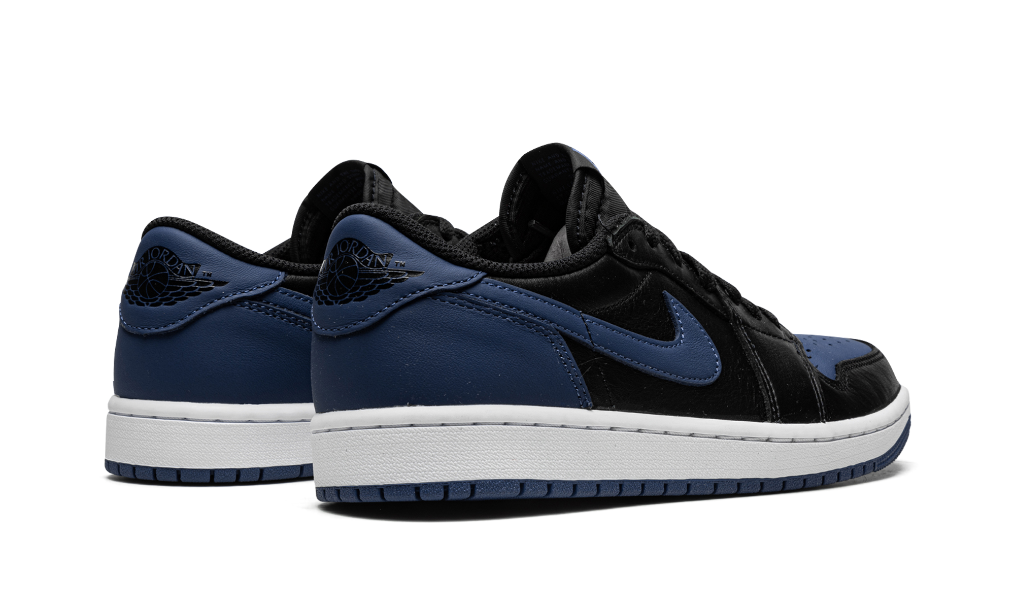 jordan 1 retro low og mystic navy+CZ0790-041+diagnol right behind view