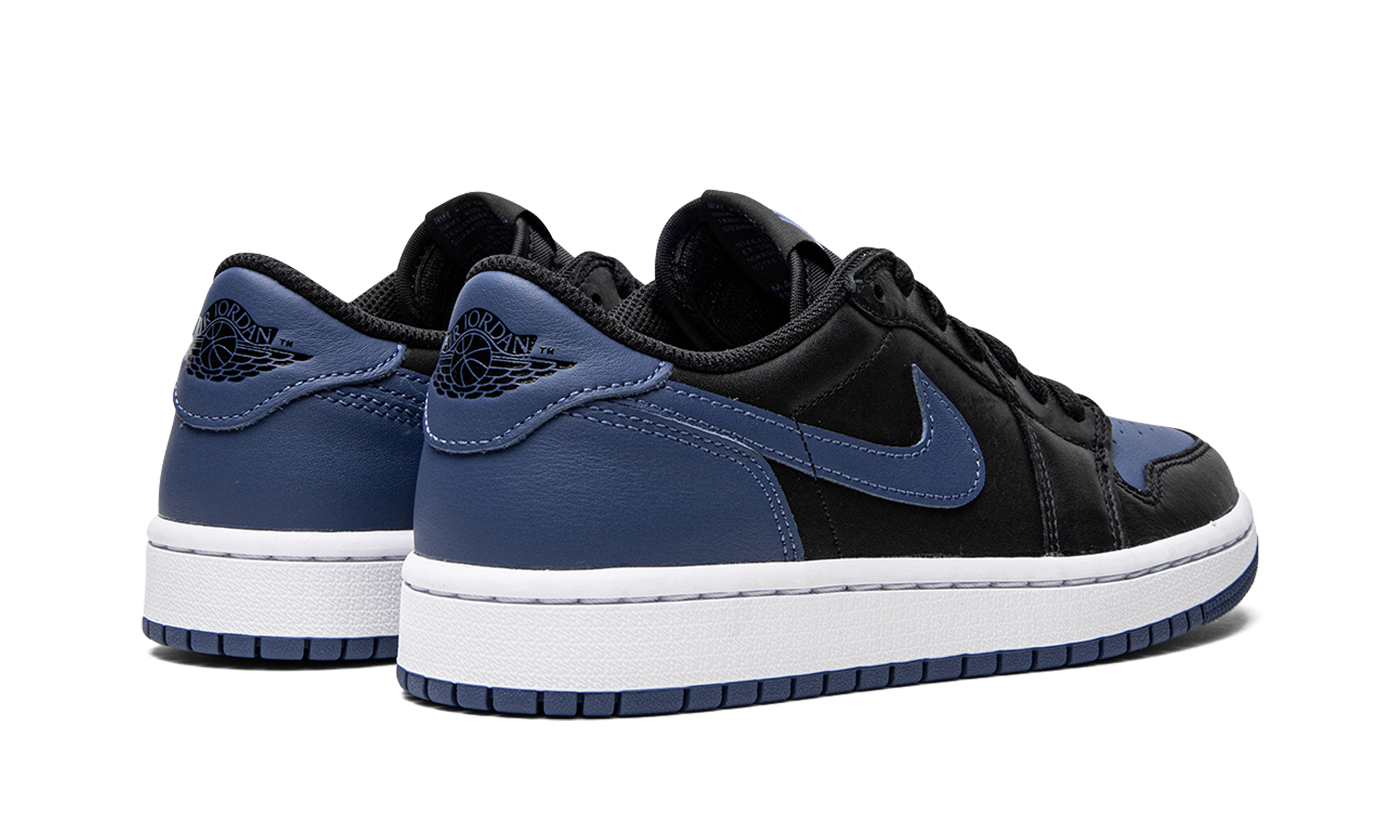 jordan 1 retro low og mystic navy women s+CZ0775-041+diagnol right behind view