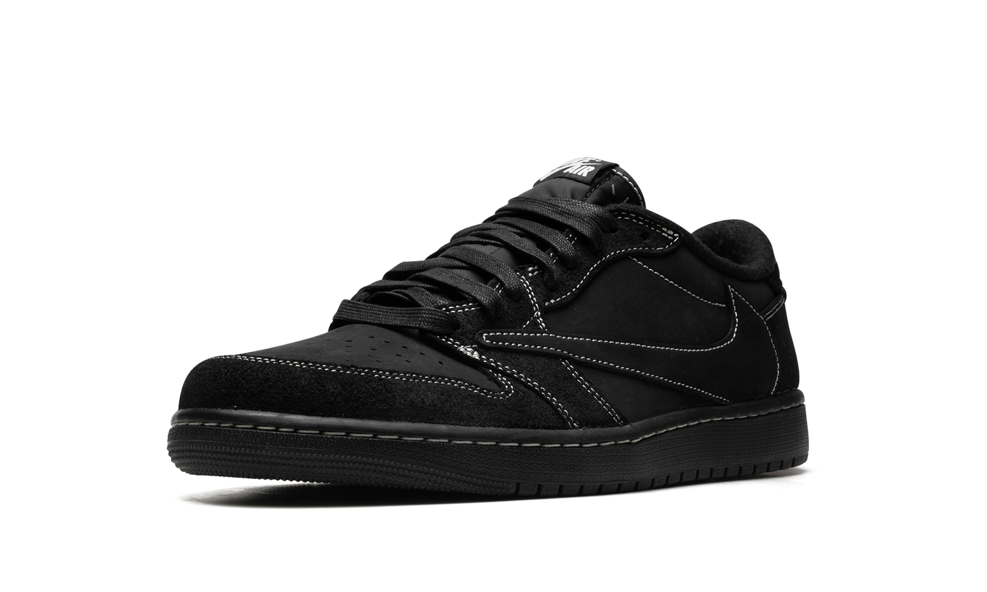 jordan 1 retro low og sp travis scott black phantom+DM7866-001+left diagnol single view