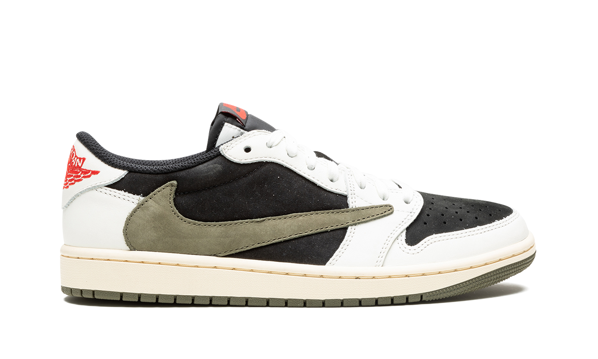 jordan 1 retro low og sp travis scott olive women s+DZ4137-106+right view