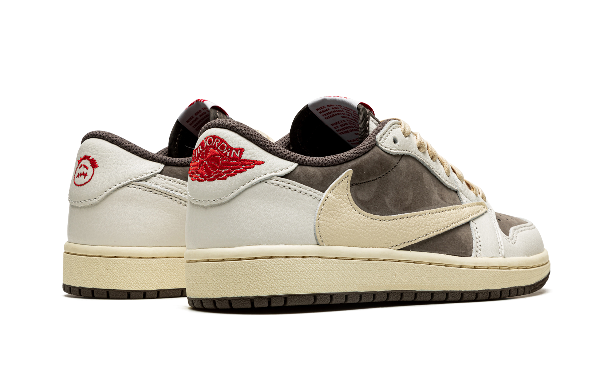 jordan 1 retro low og sp travis scott reverse mocha+DM7866-162+diagnol right behind view