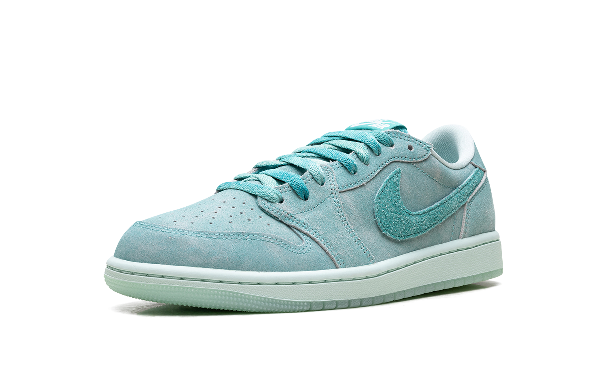 jordan 1 retro low og washed teal women s+HQ8111-300+left diagnol single view