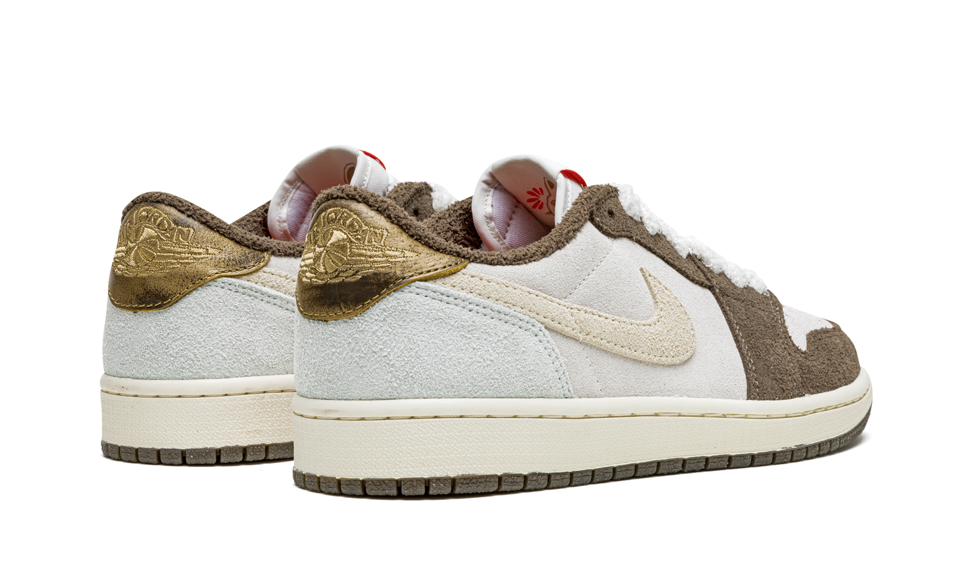 jordan 1 retro low og year of the rabbit+DV1312-200+diagnol right behind view