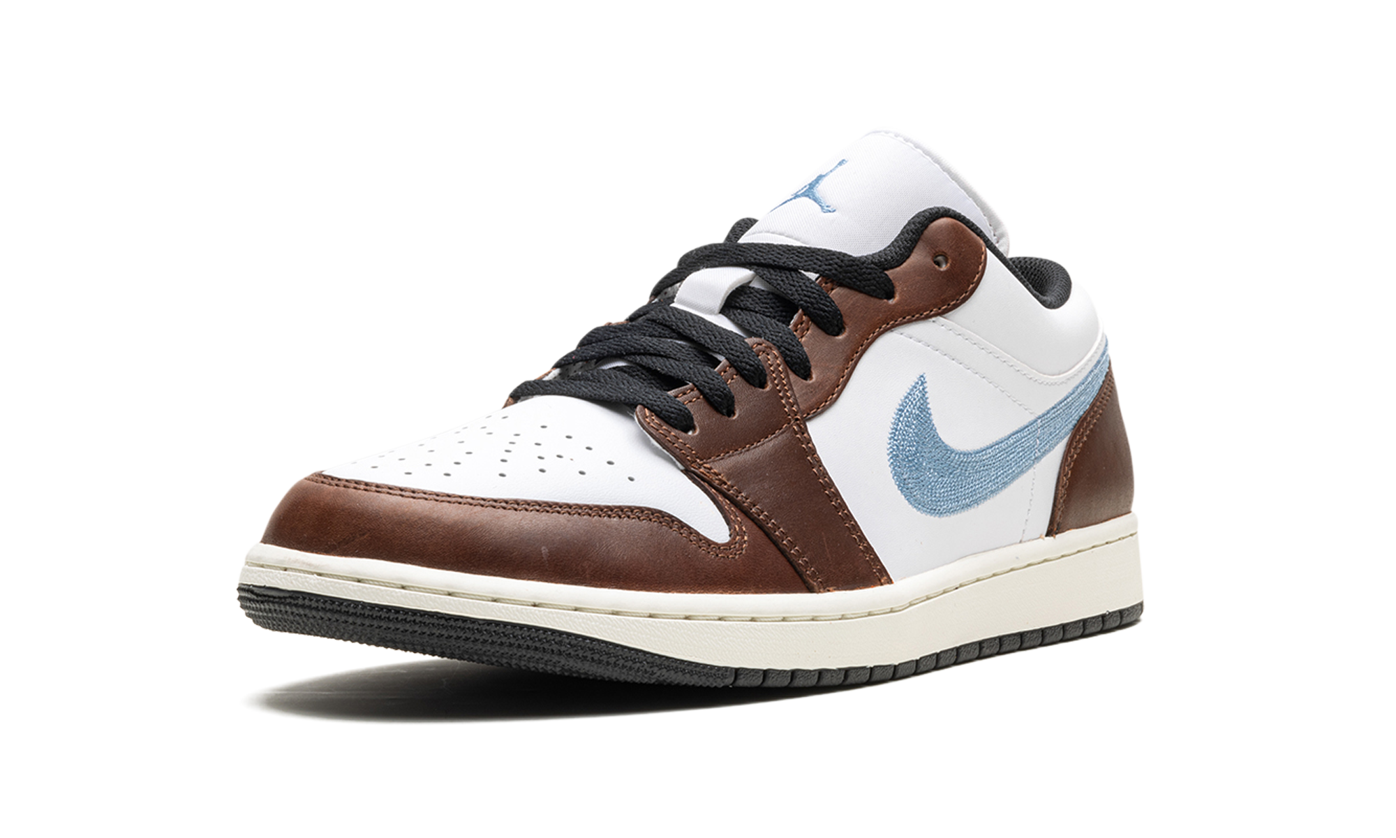 jordan 1 retro low se brown blue grey+FQ7832-142+left diagnol single view