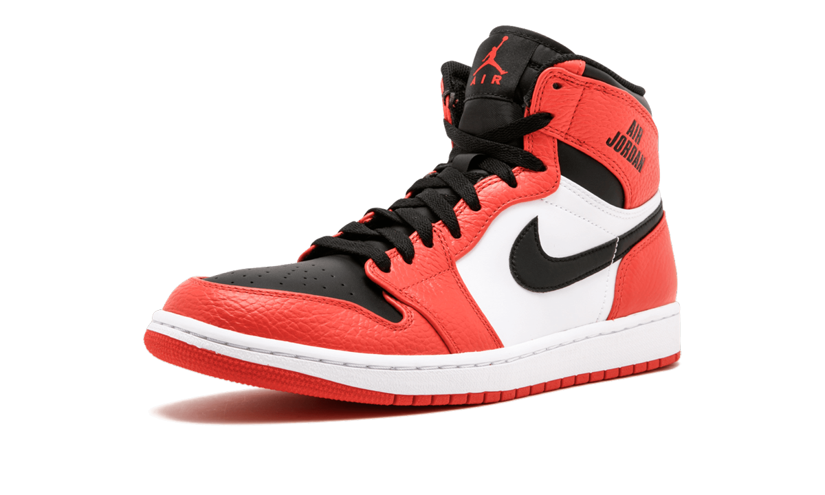 jordan 1 retro rare air max orange+332550-800+left diagnol single view