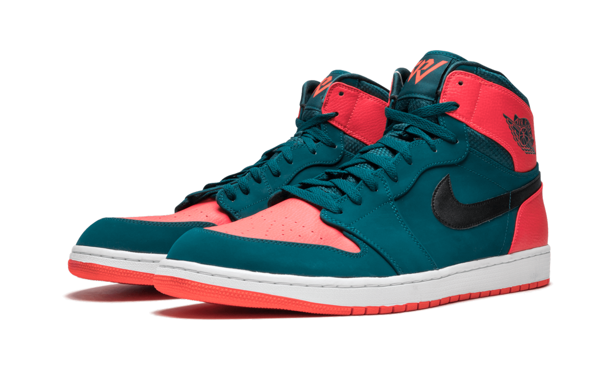 jordan 1 retro russell westbrook pe+332550-312+diagnol left view