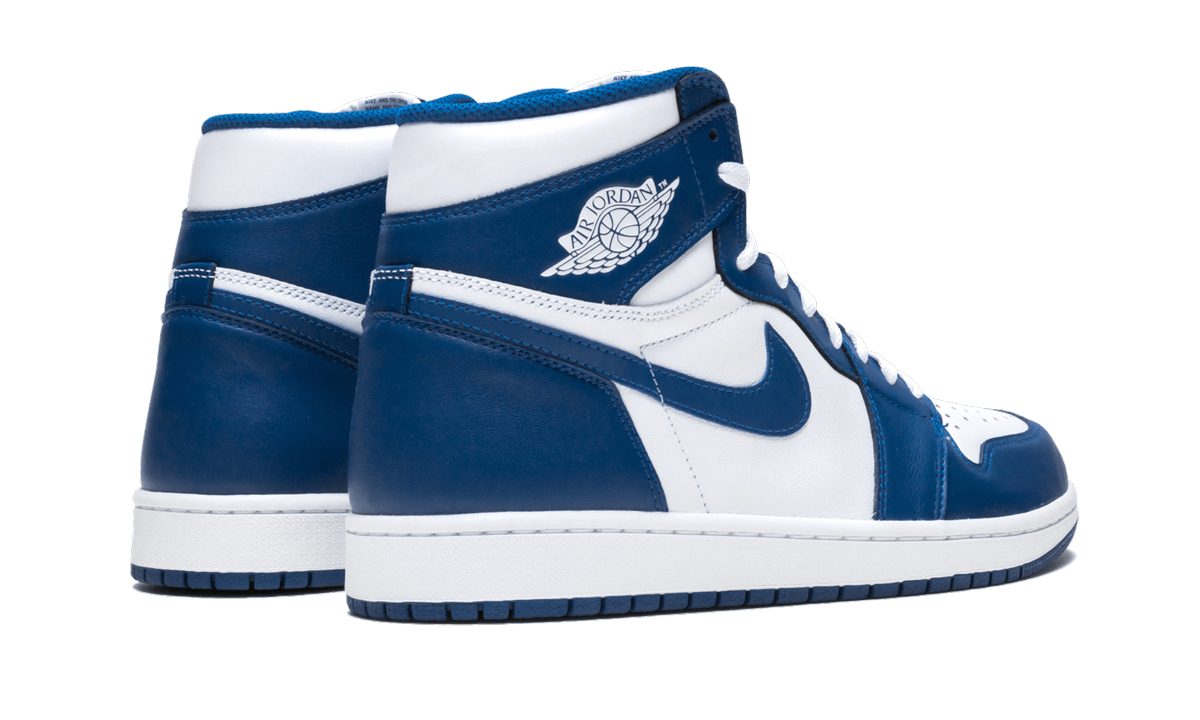 jordan 1 retro storm blue+555088-127+diagnol right behind view