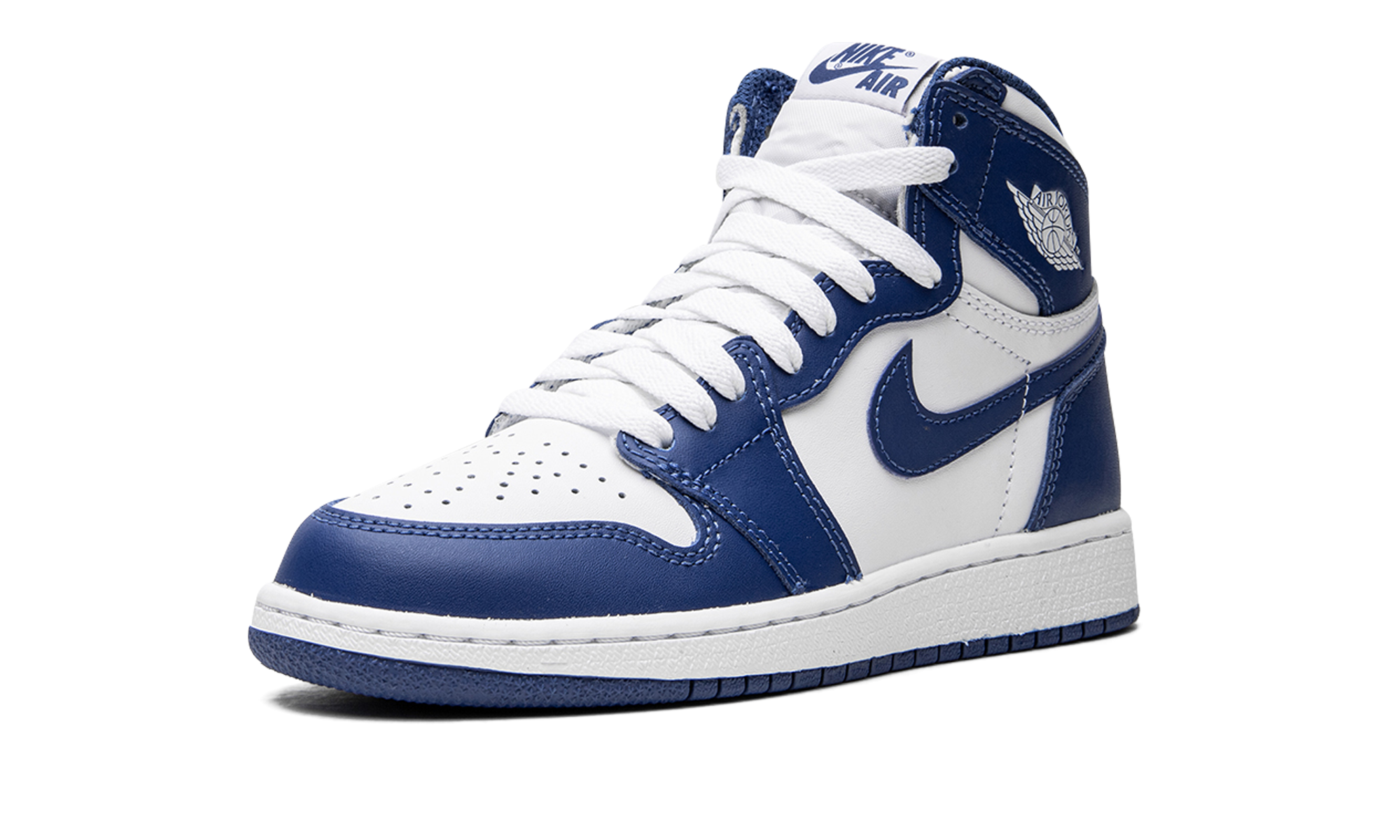 jordan 1 retro storm blue gs+575441-127+bottom view