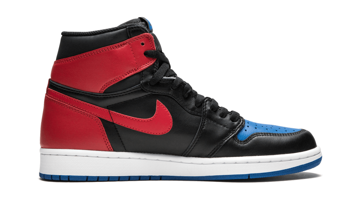 jordan 1 retro top 3+555088-026+diagnol left view