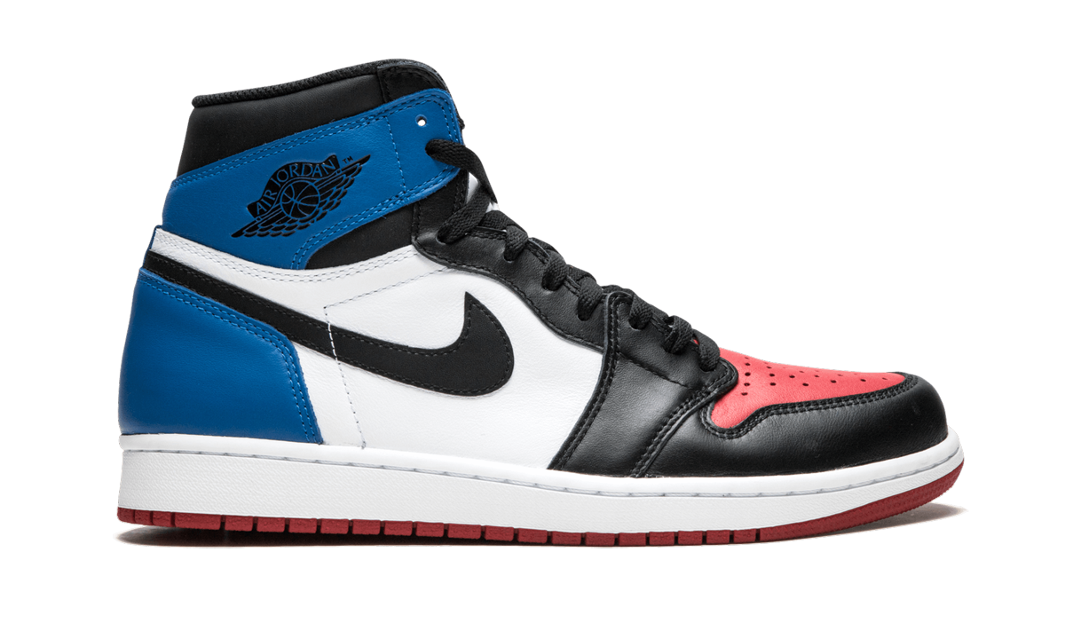 jordan 1 retro top 3+555088-026+diagnol right behind view
