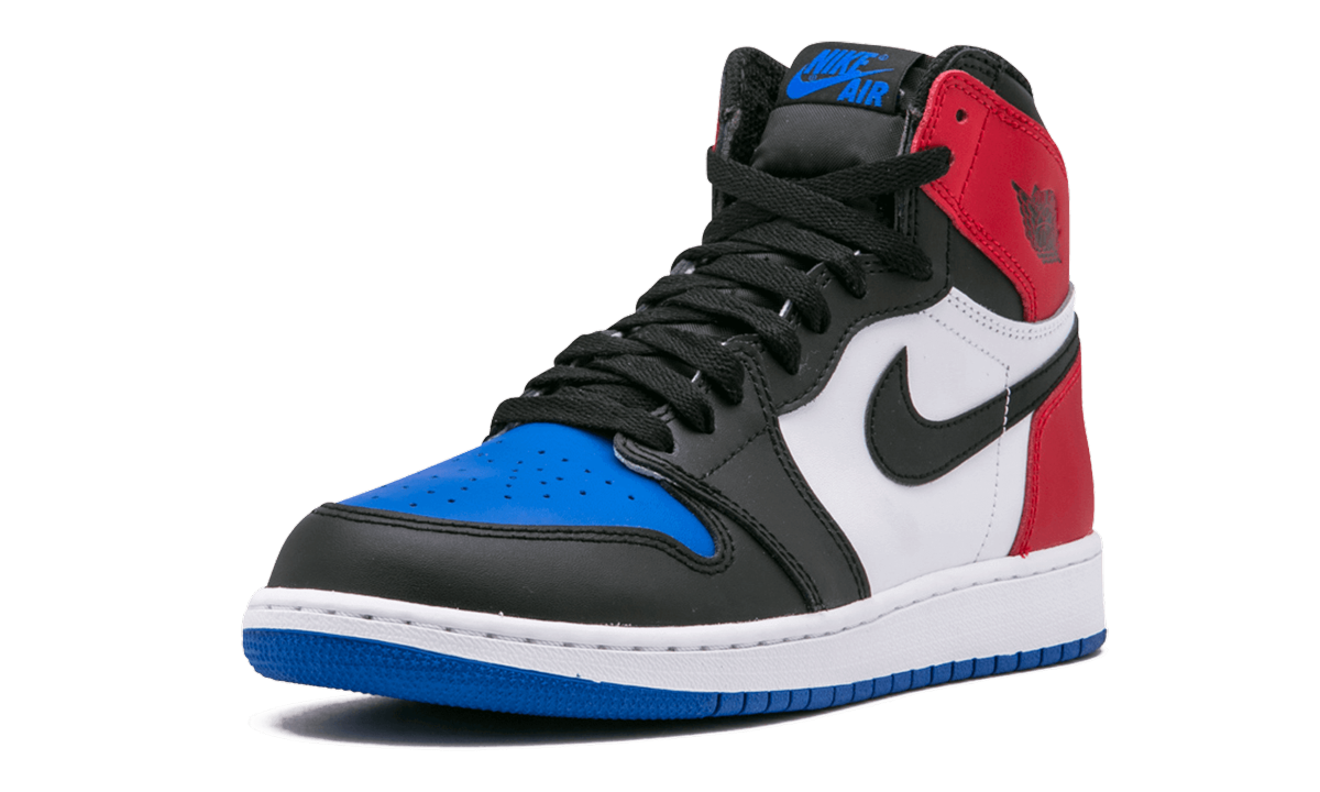 jordan 1 retro top 3 gs+575441-026+left diagnol single view