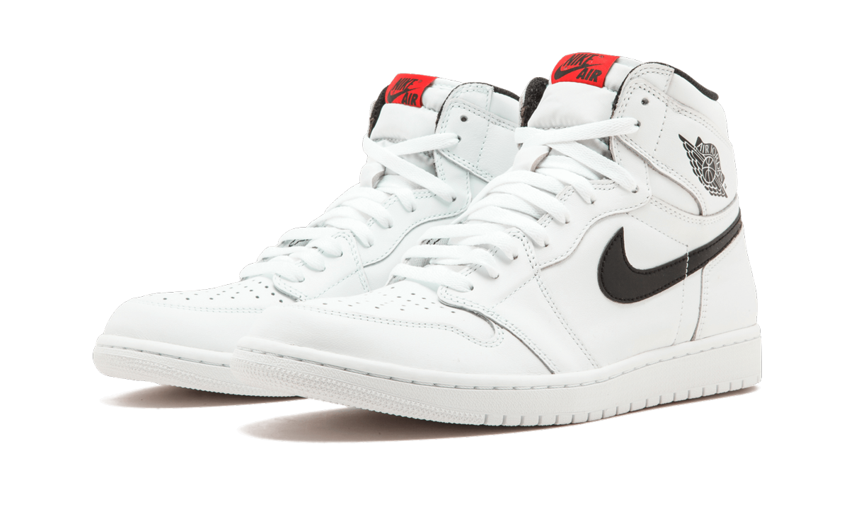 jordan 1 retro yin yang white+555088-102+diagnol left view