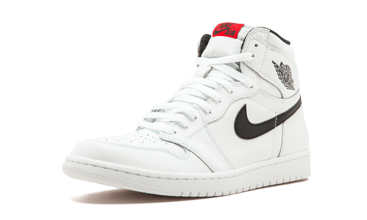 jordan 1 retro yin yang white+555088-102+left diagnol single view