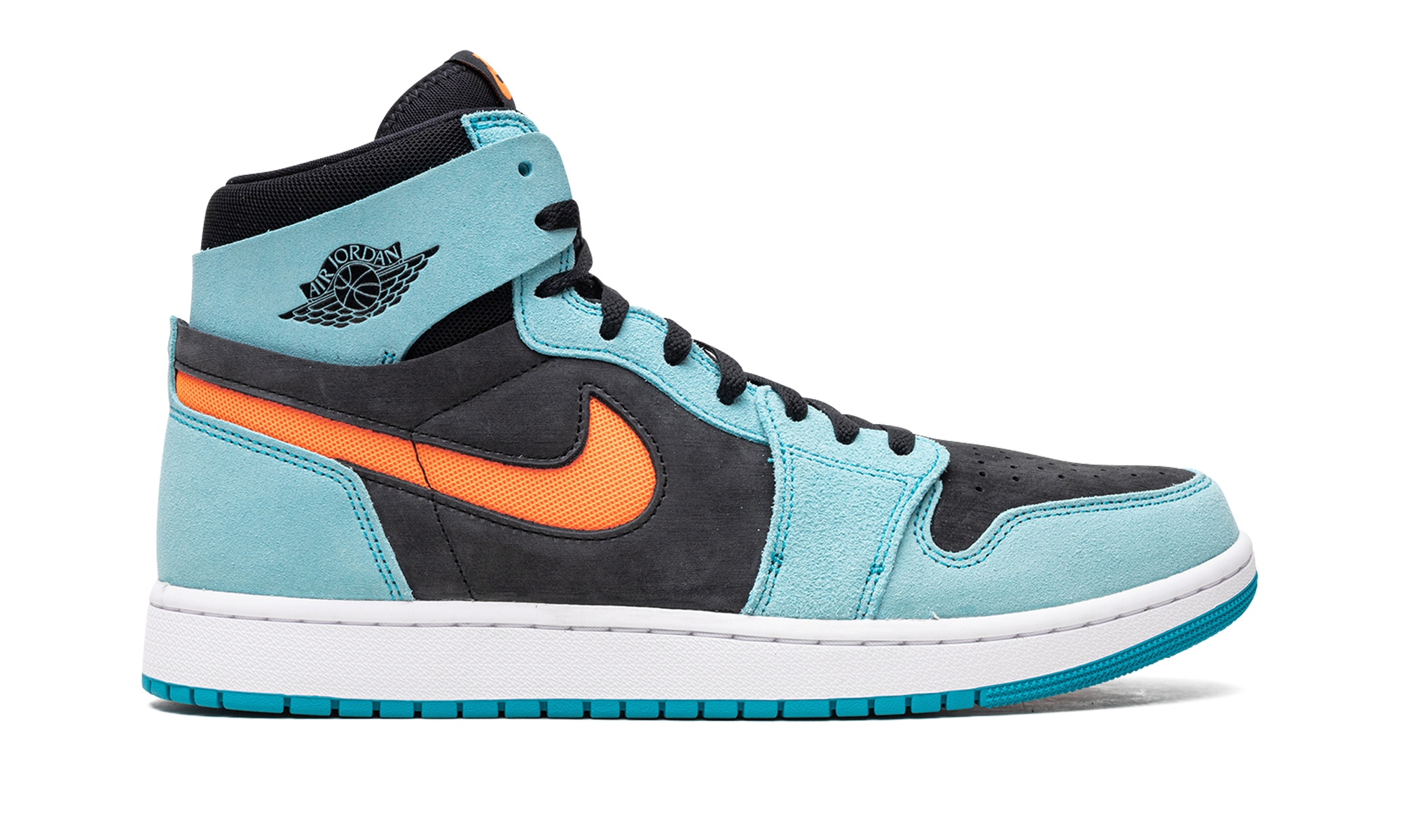 jordan 1 zoom cmft 2 bleached aqua bright citrus+DV1307-408+right view
