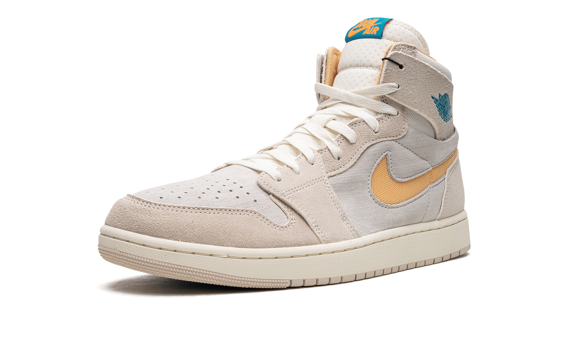 jordan 1 zoom cmft 2 orewood brown bright citrus sail+DV1307-180+left diagnol single view