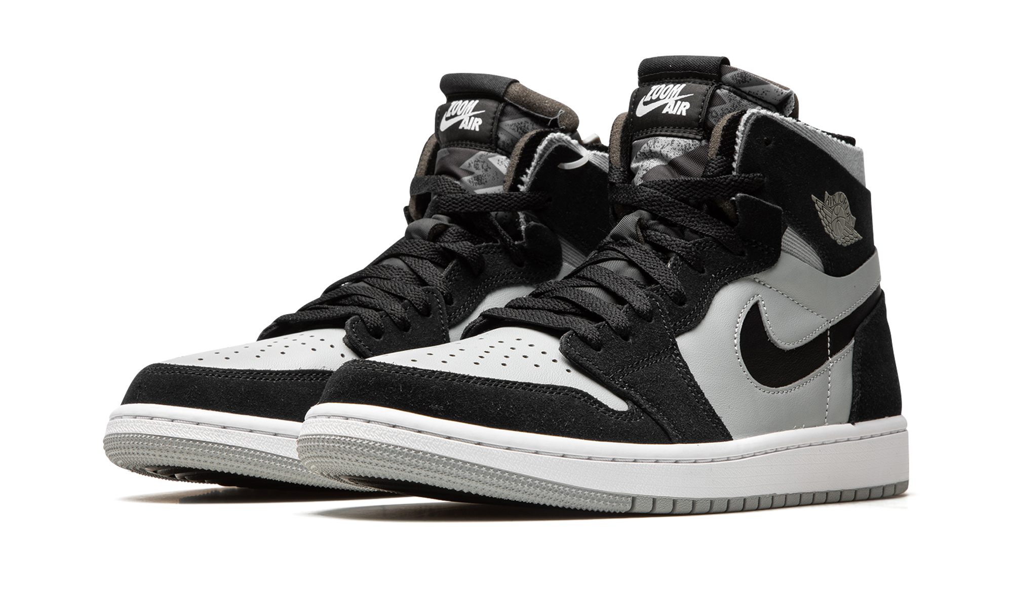 jordan 1 zoom cmft black light smoke grey+CT0978-001+diagnol left view