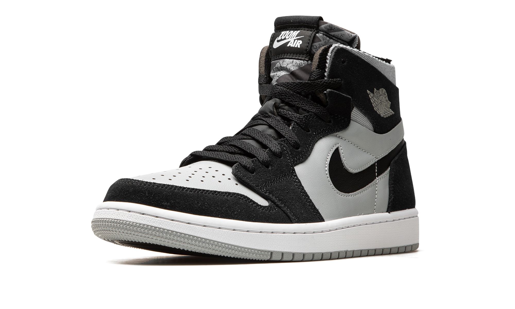 jordan 1 zoom cmft black light smoke grey+CT0978-001+left diagnol single view
