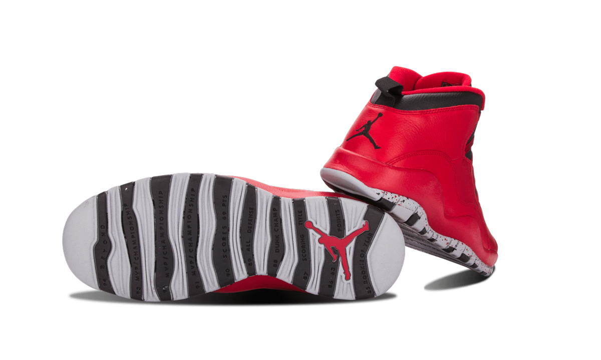 jordan 10 retro bulls over broadway+705178-601+diagnol right behind view