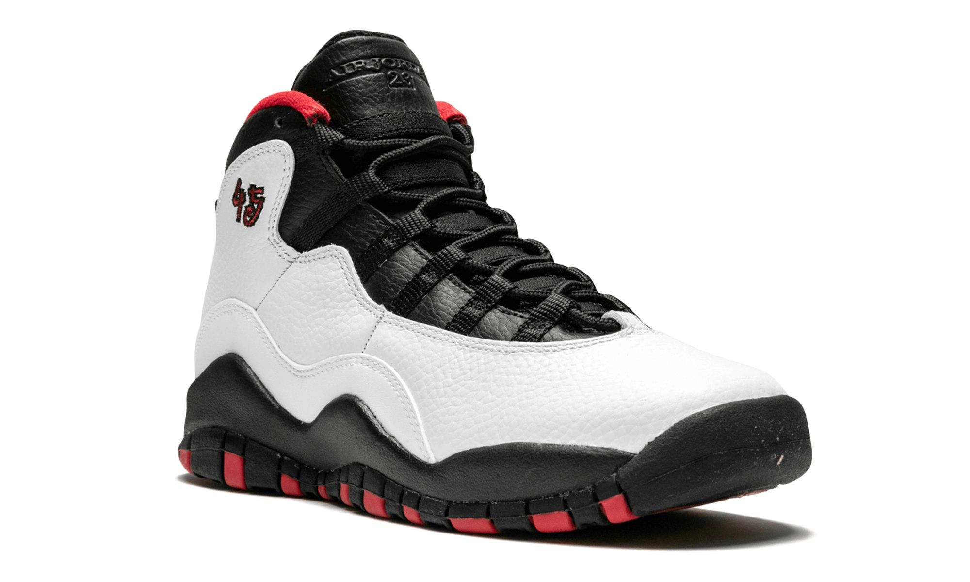 jordan 10 retro double nickel gs+310806-102+diagnol right view 1
