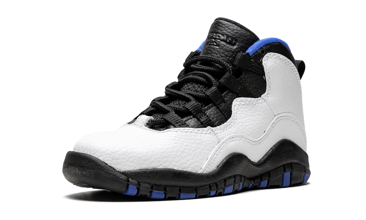 jordan 10 retro orlando ps+310807-108+left diagnol single view