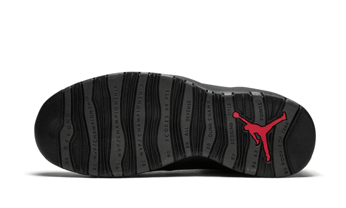 jordan 10 retro shadow 2018+310805-002+bottom view