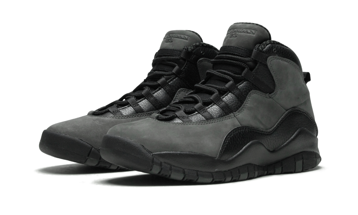 jordan 10 retro shadow 2018 gs+310806-002+diagnol left view